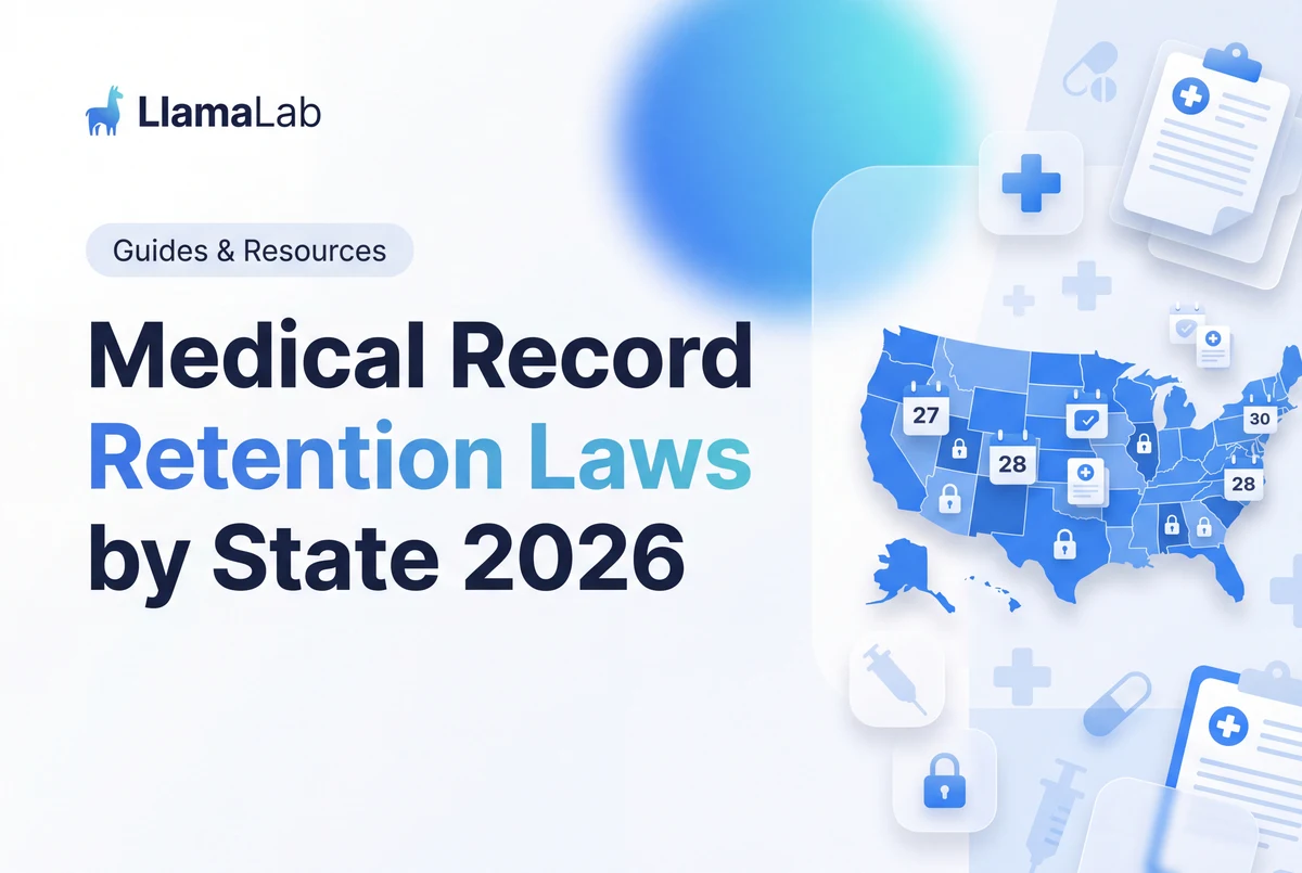 Medical Record Retention Laws by State: 2026 Guide