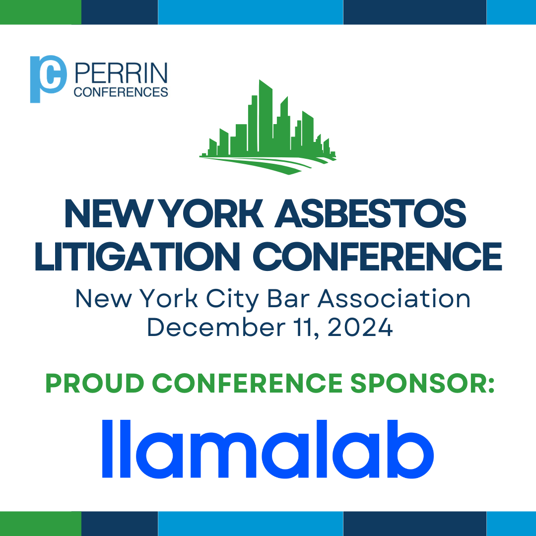 Meet LlamaLab at the New York Asbestos Litigation Conference 2024